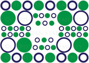 Circle and Ring Pack Vinyl Wall Statement